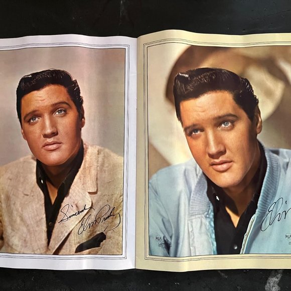 Elvis Presley Golden Hits Folio-1963-Elvis Presley Includes Giant Size Pin-Up - Picture 9 of 12